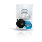 Atlantic Clim & Ventil - Kit TWIST&GO + bouche auto WC 15m3/h D80 griffes