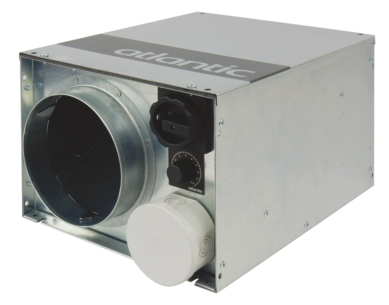 Atlantic Clim & Ventil - Critair ec 500 - caisson en ligne tertiaire compact d160