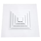 Atlantic Clim & Ventil - Dab-fp 300x300 - diffuseur alu car. pour fx plaf 300x300