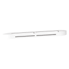 Atlantic Clim & Ventil - Entree d'air hygro compacte 5-45 + grille facade attenuation 34dB blanc