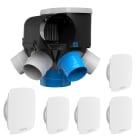 Kit Autocosy iH VMC auto intelligente 6 sanitaires (5 bouches line)