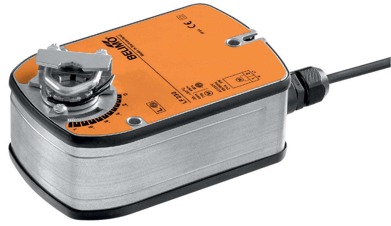 Atlantic Clim & Ventil - Lf 24 sr - servomoteur avec ressort de rappel sans contact pour registres