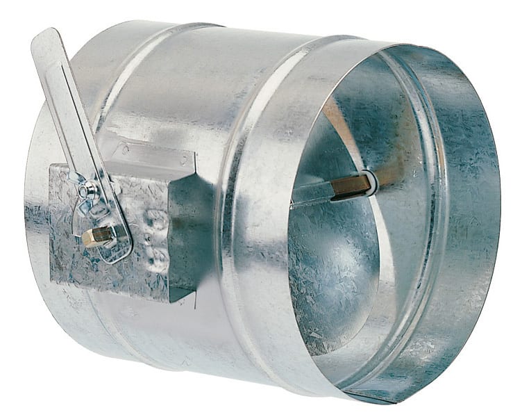 Atlantic Clim & Ventil - Rr 160 ej - registre de reglage galvanise a joints etanche manuel diametre 160
