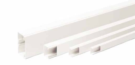 Rehau - GOULOTTE AXIS 90X40 - blanc pur