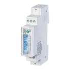 Polier Ingenierie - Compteur électrique modulaire - Monophasé 40A - MID - Sortie d'impulsion - UEC40