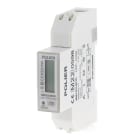 Polier Ingenierie - Compteur électrique modulaire - Monophasé 100 A - MID - Modbus RS485 - LCD