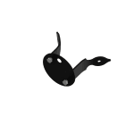 Roger Pradier - Patte d'angle B NOIR 000