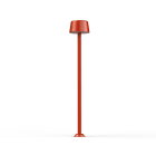 Roger Pradier - Roger Pradier - Lampadaire Bark N°4 E27 Rouge tomate 110
