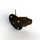 Roger Pradier - Accessoire Roger Pradier - Divers eclairage Patte d'angle C PATINE DOREE 009