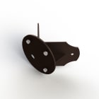 Roger Pradier - Accessoire Roger Pradier - Divers eclairage Patte d'angle C ROUILLE 046