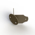 Roger Pradier - Accessoire Roger Pradier - Divers eclairage Patte d'angle E GRES 054