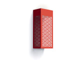 Roger Pradier - Roger Pradier - Applique Hogar Kubric N°1 LED 16W 3000°K Rouge tomate 110