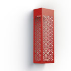 Roger Pradier - Roger Pradier - Applique Hogar Kubric N°2 LED 16W 3000°K Rouge tomate 110