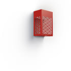 Roger Pradier - Roger Pradier - Applique Hogar Kubric N°3 LED 16W 2700°K Rouge tomate 110