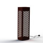 Roger Pradier - Luminaire mobile Hogar KUBRIC N°7 LED 16w 3000°K Rouille 046