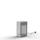 Roger Pradier - Roger Pradier - Luminaire mobile Hogar KubricN° 8 LED 16W 2700°K Gris Soie 105