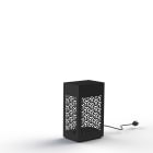 Roger Pradier - Roger Pradier - Luminaire mobile Hogar Kubric N°8 LED 16W 3000°K Gris Noir 107