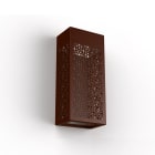 Roger Pradier - Roger Pradier - Applique Hogar Moucharabieh N°1 gu10 Rouille 046