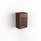 Roger Pradier - Roger Pradier - Applique Hogar Moucharabieh N°3 gu10 Rouille 046