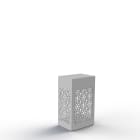 Roger Pradier - Roger Pradier - Borne Hogar Moucharabieh N°6 LED 16W 3000°K Gris soie 105