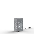 Roger Pradier - Roger Pradier - Luminaire mobile Hogar Moucharabieh N°8 LED 16W 2700°K Gris 023