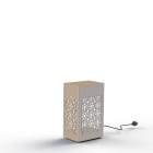 Roger Pradier - Roger Pradier - Luminaire mobile Hogar Moucharabieh N°8 LED 16W 3000°K Sable 053