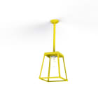 Roger Pradier - Plafonnier Lampiok 3 N°1 diffuseur clair Jaune Soufre 068