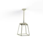 Roger Pradier - Plafonnier Lampiok 3 N°1 diffuseur clair Gris Soie 105