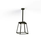 Roger Pradier - Plafonnier Lampiok 3 N°1 diffuseur clair Gris Noir 107