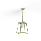 Roger Pradier - Plafonnier Lampiok 3 N°1 diffuseur dépoli Vert Pâle 133