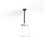 Roger Pradier - Plafonnier Lampiok 3 N°1 diffuseur clair Blanc Pur 101 - Gris noir 107