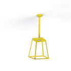 Roger Pradier - Plafonnier Lampiok 3 N°2 Led 18W 3000K Jaune Soufre 068