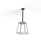 Roger Pradier - Plafonnier Lampiok 3 N°2 Led 18W 2700K Gris Soie 105 - Gris noir 107
