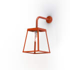 Roger Pradier - Potence Lampiok 3 N°3 diffuseur clair Rouge Tomate 110