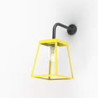 Roger Pradier - Potence Lampiok 3 N°3 diffuseur clair Jaune Soufre 068 - Gris noir 107