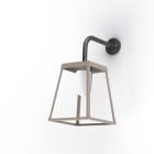 Roger Pradier - Potence Lampiok 3 N°3 diffuseur dépoli Gris Soie 105 - Gris noir 107