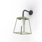 Roger Pradier - Potence Lampiok 3 N°3 diffuseur dépoli Vert Pâle 133 - Gris noir 107