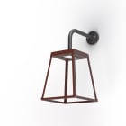 Roger Pradier - Potence Lampiok 3 N°4 Led 18W 3000K Rouille 046 - Gris noir 107