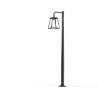 Roger Pradier - Mat 1L Lampiok 3 N°5 diffuseur clair Gris Noir 107