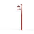 Roger Pradier - Mat 1L Lampiok 3 N°5 diffuseur clair Rouge Tomate 110