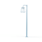 Roger Pradier - Mat 1L Lampiok 3 N°5 diffuseur clair Bleu 111