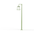 Roger Pradier - Mat 1L Lampiok 3 N°5 diffuseur clair Vert Pâle 133