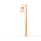 Roger Pradier - Mat 1L Lampiok 3 N°5 diffuseur dépoli Orangé Pur 014