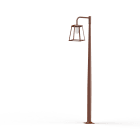 Roger Pradier - Mat 1L Lampiok 3 N°5 diffuseur dépoli Rouille 046