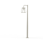 Roger Pradier - Mat 1L Lampiok 3 N°5 diffuseur dépoli Gris Soie 105