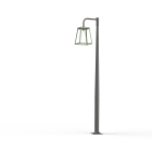 Roger Pradier - Mat 1L Lampiok 3 N°5 diffuseur clair Vert Fougère 109 - Gris noir 107