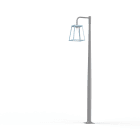 Roger Pradier - Mat 1L Lampiok 3 N°5 diffuseur clair Bleu 111 - Gris noir 107