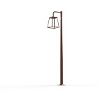 Roger Pradier - Mat 1L Lampiok 3 N°6 Led 18W 3000K Rouille 046