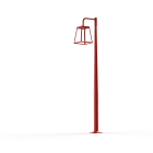 Roger Pradier - Mat 1L Lampiok 3 N°6 Led 18W 3000K RougeTomate 110