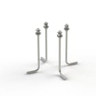 Roger Pradier - Accessoire Roger Pradier - Divers eclairage TIGES DE SCELLEMENT 4X M18